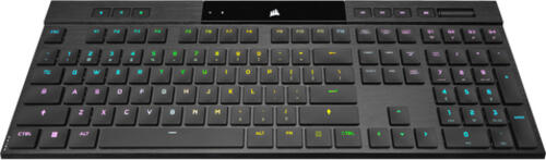 Corsair K100 RGB AIR Tastatur USB + RF Wireless + Bluetooth QWERTZ Deutsch Schwarz