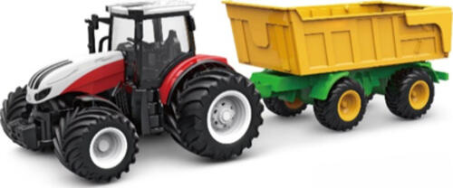 Amewi Toy Traktor mit Kippanhänger ferngesteuerte (RC) modell Elektromotor 1:24