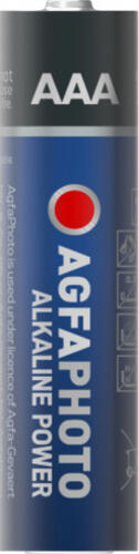 AgfaPhoto 110-819938 Haushaltsbatterie Einwegbatterie AAA Alkali