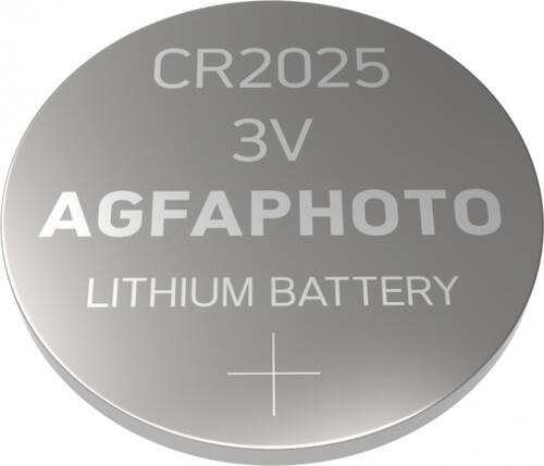 AgfaPhoto 150-803197 Haushaltsbatterie Einwegbatterie CR2025 Lithium