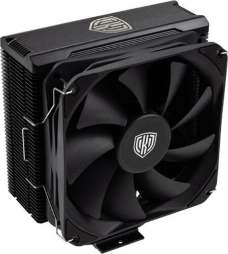 Kolink Umbra EX180 Black Edition CPU-Lüfter, 1x 120x120x25mm, 800-1800rpm, 125m³/h, 73.56 CFM, 28.6dB(A), 2.12mmH2O, 4.5W