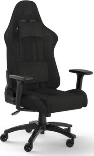 Corsair TC100 Relaxed Soft Fabric Gamingstuhl, schwarz
