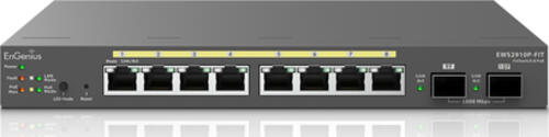 EnGenius EWS2910P-FIT Netzwerk-Switch Managed L2+ Gigabit Ethernet (10/100/1000) Power over Ethernet (PoE) Schwarz