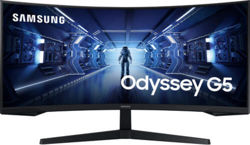 Samsung G55T Computerbildschirm 86&comma;4 cm &lpar;34&rpar; 3440 x 1440 Pixel UltraWide Quad HD LED Schwarz