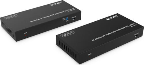 Digitus 4K HDBaseT HDMI KVM Extender Set, 150 m