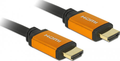 DeLOCK 86987 HDMI-Kabel 3 m HDMI Typ A (Standard) Schwarz, Gelb