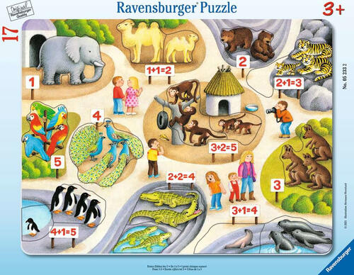 Ravensburger Puzzle Erstes Zählen bis 5 Puzzlespiel 17 Stück(e) Ausbildung