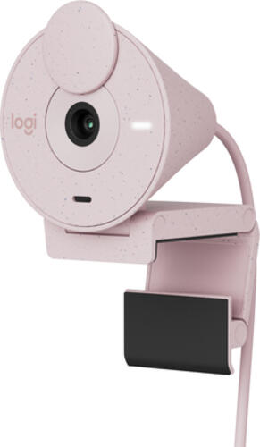 Logitech Brio 300 Webcam 2 MP 1920 x 1080 Pixel USB-C Pink