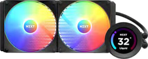 NZXT Kraken Elite 280 RGB Prozessor All-in-One-Flüssigkeitskühler 14 cm Schwarz 1 Stück(e)