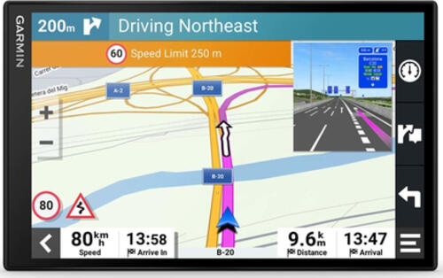 Garmin DriveSmart 86 MT-S Navigationssystem Fixed 20,3 cm (8) TFT Touchscreen 295,2 g Schwarz