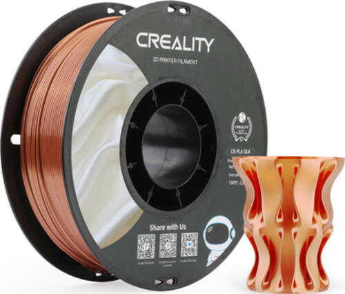 Creality 3D 3301120002 3D-Druckmaterial Seide Kupfer, Rot 1 kg