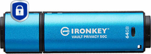 KINGSTON 64GB USB-C IronKey Vault Privacy
