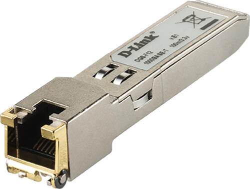 D-Link DGS-712 Netzwerk-Transceiver-Modul Kupfer 1000 Mbit/s SFP