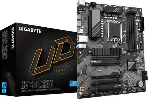 Gigabyte B760 DS3H Motherboard Intel B760 Express LGA 1700 ATX