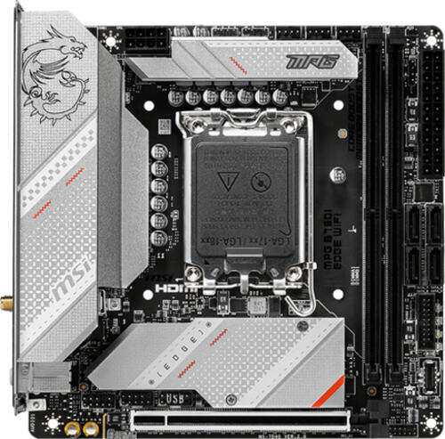 MSI MPG B760I EDGE WIFI Motherboard Intel B760 LGA 1700 mini ATX