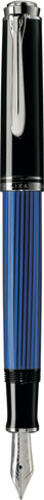 Pelikan M405 Füllfederhalter Integriertes Befüllsystem Schwarz, Blau, Silber 1 Stück(e)