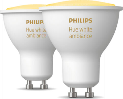 Philips Hue White ambience 8719514340121A Smart Lighting Intelligentes Leuchtmittel Bluetooth/Zigbee Weiß 5 W