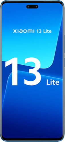 Xiaomi 13 Lite 16,6 cm (6.55) Dual-SIM Android 12 5G USB Typ-C 8 GB 128 GB 4500 mAh Blau