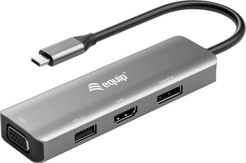 Equip USB-C auf HDMI/DisplayPort/VGA/USB-Adapter