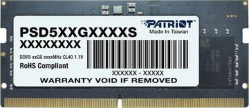 Patriot Memory Signature PSD516G560081S Speichermodul 16 GB 1 x 16 GB DDR5 5600 MHz