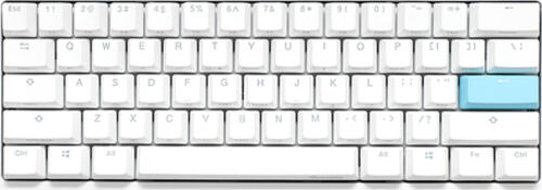 Ducky DKON2061ST Tastatur USB QWERTY UK International Weiß
