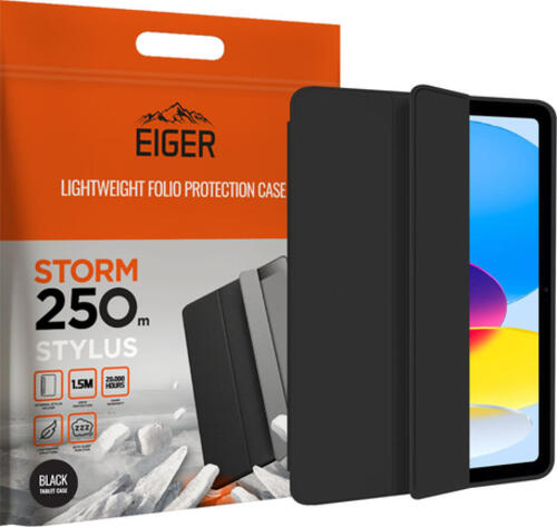 EIGER EGSR00136 Tablet-Schutzhülle 27,7 cm (10.9) Folio Schwarz
