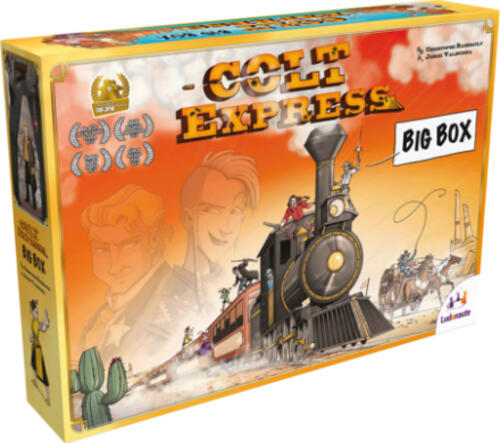 Asmodee Colt Express Big Box 40 min Brettspiel Strategie