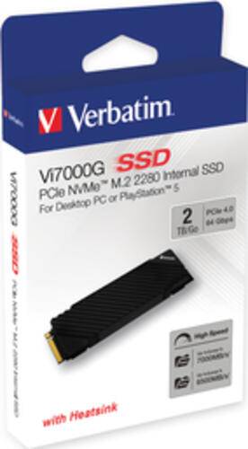 Verbatim Vi7000G 2 TB M.2 PCI Express 4.0 NVMe