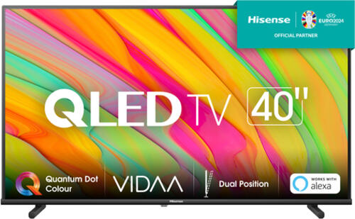 Hisense 40A5KQ Fernseher 101,6 cm (40) Full HD Smart-TV WLAN Schwarz 200 cd/m