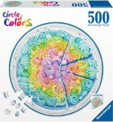 Ravensburger Rainbow cake Puzzlespiel 500 Stück(e) Speisen und Getränke