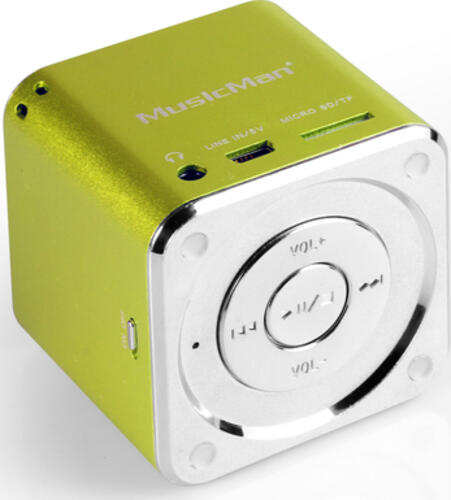 Technaxx Mini Musicman Grün 3 W
