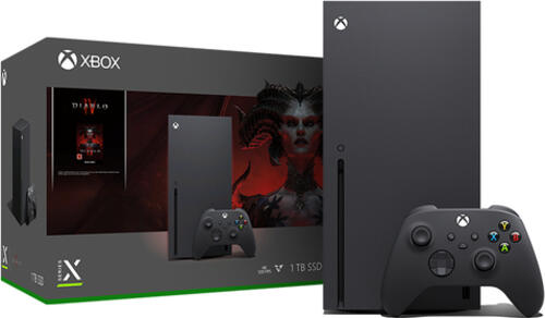 Microsoft Xbox Series X - Diablo IV 1 TB WLAN Schwarz