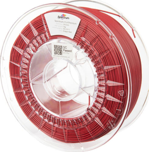 Spectrum Filaments PLA Premium Polyacticsäure (PLA) Rot 1 kg