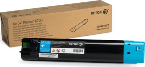 Xerox Phaser 6700 High capacity-Tonermodul Cyan (12000 Seiten) - 106R01507