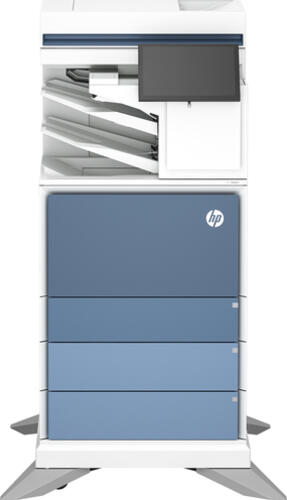 HP LaserJet Color Enterprise Flow MFP 6800zfsw Drucker, Drucken, Kopieren, Scannen, Faxen, Flow; Touchscreen; Hefter; TerraJet Tonerkartusche
