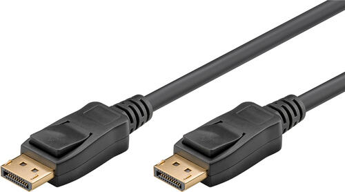 Goobay 64853 DisplayPort-Kabel 2 m Schwarz