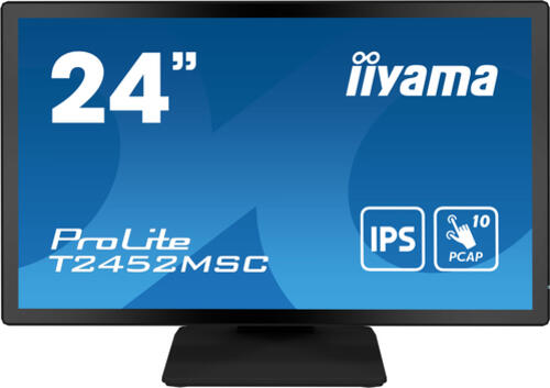 iiyama ProLite T2452MSC-B1 Computerbildschirm 60,5 cm (23.8) 1920 x 1080 Pixel Full HD LCD Touchscreen Multi-Nutzer Schwarz