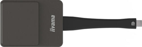 iiyama WP D002C Smart-TV-Dongle USB 4K Ultra HD Schwarz, Silber