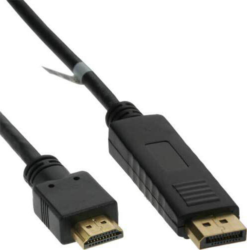 InLine 17182 Videokabel-Adapter 2 m DisplayPort HDMI Schwarz