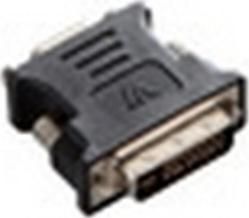 V7 Videoadapter DVI-I (m) auf VGA (f), schwarz