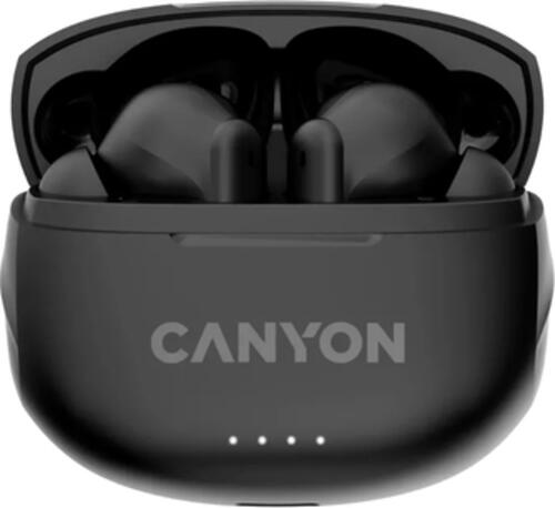 Canyon CNS-TWS8B Kopfhörer & Headset True Wireless Stereo (TWS) im Ohr Anrufe/Musik/Sport/Alltag Bluetooth Schwarz