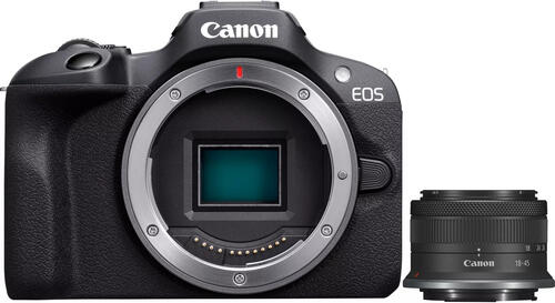 Canon EOS R100 + RF-S 18-45mm F4.5-6.3 IS STM Kit