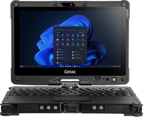 Getac V110 G7 Intel Core i5 i5-1235U Hybrid (2-in-1) 29,5 cm (11.6) Touchscreen Full HD 16 GB DDR4-SDRAM 512 GB SSD Wi-Fi 6E (802.11ax) Windows 11 Pro Schwarz