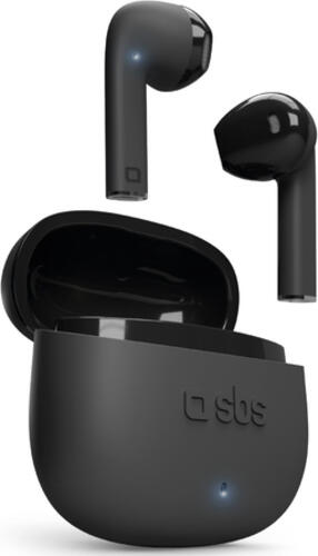 SBS One Color Kopfhörer True Wireless Stereo (TWS) im Ohr Anrufe/Musik Bluetooth Schwarz