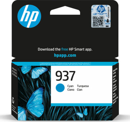 HP 937 Cyan Original Druckerpatrone