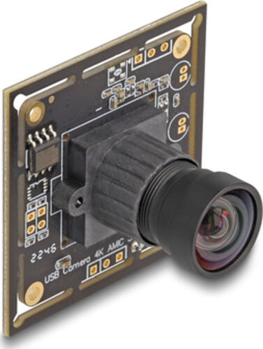 DeLOCK 12073 Webcam 8,3 MP 3840 x 2160 Pixel USB 2.0 Schwarz