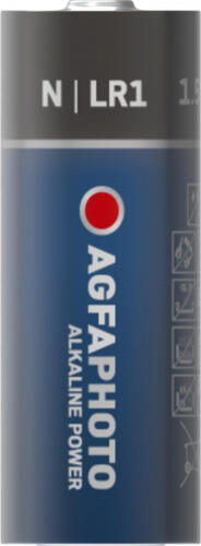 AgfaPhoto 110-803678 Haushaltsbatterie Einwegbatterie LR1 Alkali