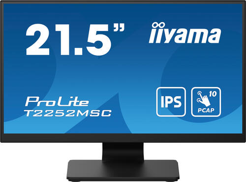 iiyama ProLite T2252MSC-B2 Computerbildschirm 54,6 cm (21.5) 1920 x 1080 Pixel Full HD LCD Touchscreen Schwarz
