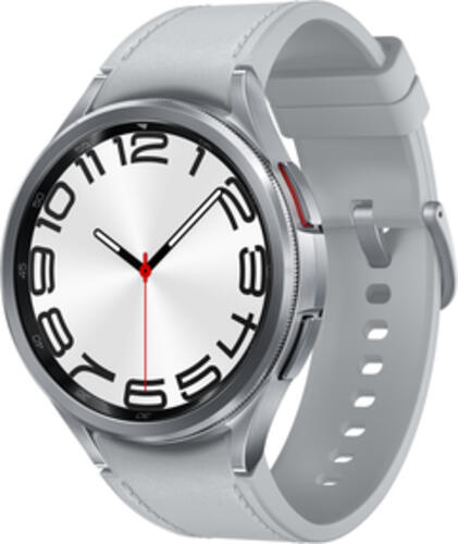 Samsung Galaxy Watch6 Classic 47 mm Digital Touchscreen Silber