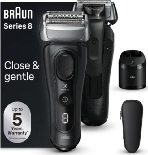 Braun Series 8 8560cc System wet&dry